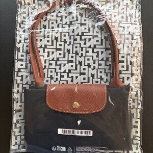 Eiffel tower stamp!! Black Pliage Original Large Tote